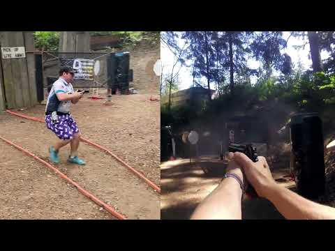 Eric vs Marcel Side by Side @ 2022 R&R Targets Washington State USPSA Championship