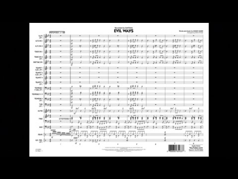 Evil Ways by Sonny Henry/arranged by Rick Stitzel