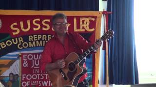 'Bob Crow Was A Union Man' peformed live by Robb Johnson at A Radical Alternative To Austerity