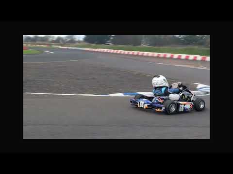 ESKC Crail practice Hayden Baillie  bambino karting