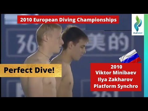 2010 Viktor Minibaev & Ilia Zakharov - Team Russia - 307c - Platform Diving European Championships