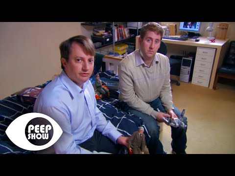 Jez Finds Mark Playing - Peep Show