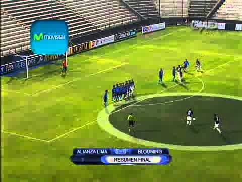 Alianza Lima goleó 5-0 al Blooming en la Copa Libertadores sub 20 (16/06/2012)