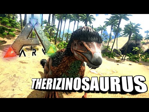 Taming A Therizinosaurus | Ark Survival Evolved | The Island
