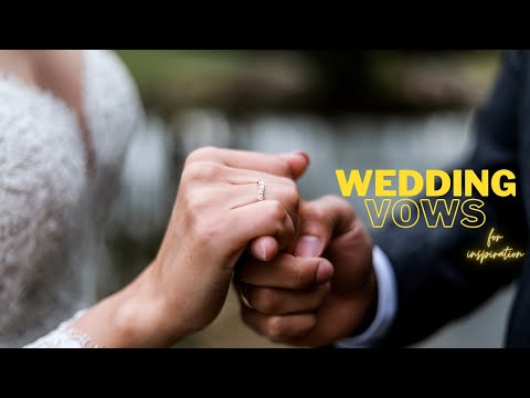 Wedding Vow - Experience the Power of Unbreakable Love in Our Emotional Wedding Vows Video
