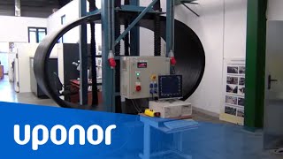 Ring flexibility of Weholite PE pipe Uponor Infra