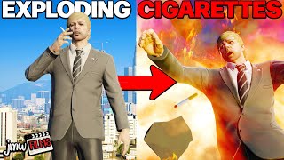 PLAYERS HATE EXPLOSIVE CIGARETTES GTA 5 RP...