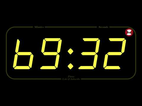 82 MINUTE - TIMER & ALARM - Full HD - COUNTDOWN