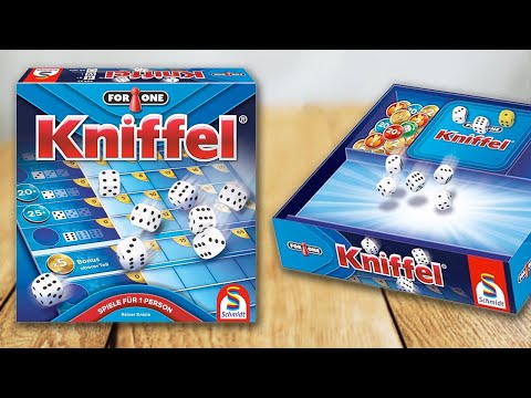 KNIFFEL FOR ONE - Spielregeln TV (Spielanleitung Deutsch) - Schmidt Spiele