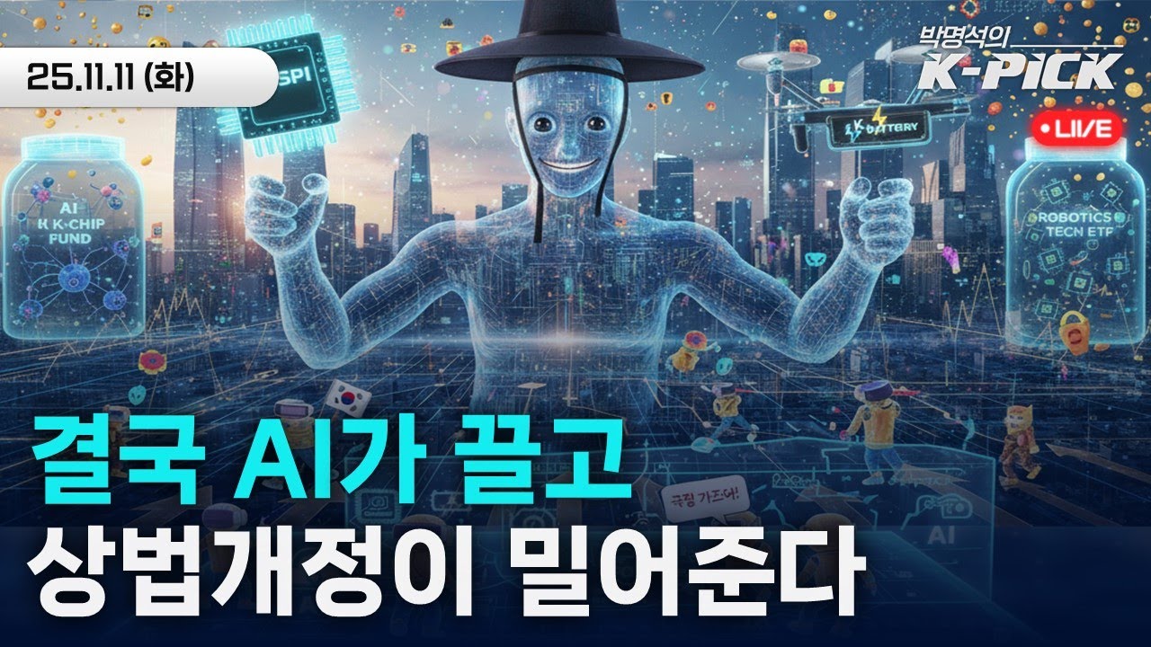 기관의 미친(positive) 존재감ㅣAI는 끌고 상법개정은 밀고~