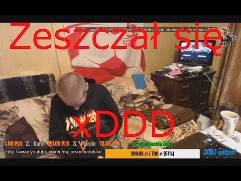 Major Suchodolski zeszczał się na lajcie a Konon na dworzu xD