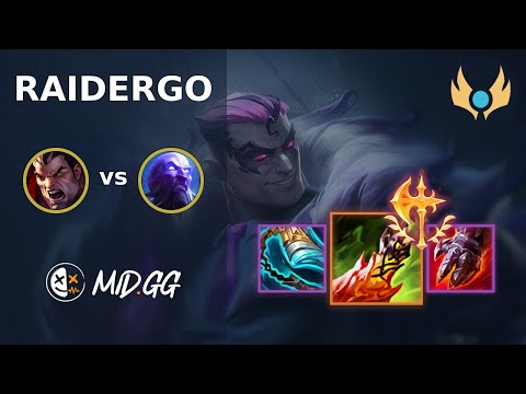 MID.GG: [ RaiderGO ] Darius TOP vs Ryze | EUW CHALLENGER | LOL Season 2024