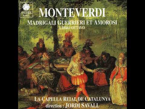 Monteverdi Madrigali Guerrieri et Amorosi (Libro Ottavo) Jordi Savall