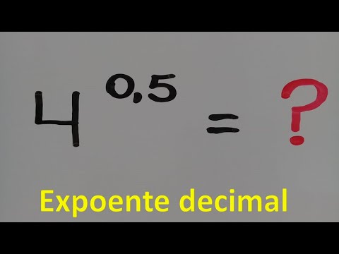 DECIMAL EXPONENT