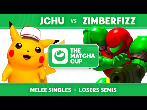 🍵Matcha Cup Midtier Madness!: JChu (Pikachu) vs Zimberfizz (Samus) | SSBM Melee Losers Semis