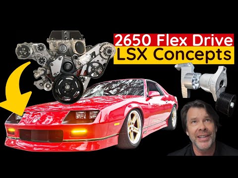 LSX Concepts 2650 Flex Drive kit install on my 85 Camaro Iroc-Z