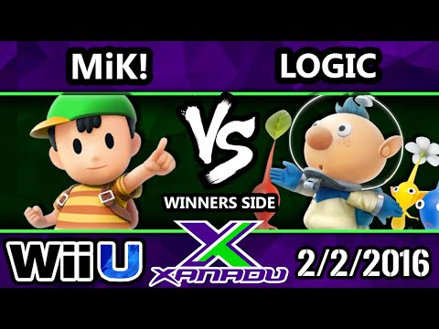 S@X 135 - MiK! (Ness) Vs. VGBC | Logic (Olimar) SSB4 Tournament - Smash Wii U - Smash 4