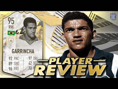 95 PRIME ICON MOMENTS GARRINCHA PLAYER REVIEW SBC PLAYER FIFA 22 ULTIMATE TEAM