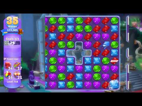 Wonka's World of Candy Level 718 NO BOOSTERS - A S GAMING ✔