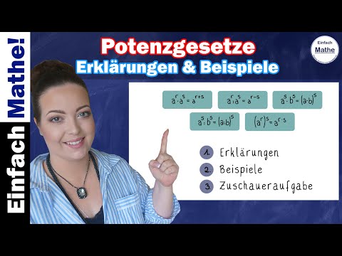 Potenzgesetze anwenden | Beispiele und Erklärungen by einfach mathe!