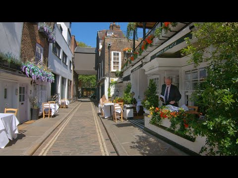 LONDON HEATWAVE WALK 🥵 HAMPSTEAD VILLAGE from CHALK FARM STATION