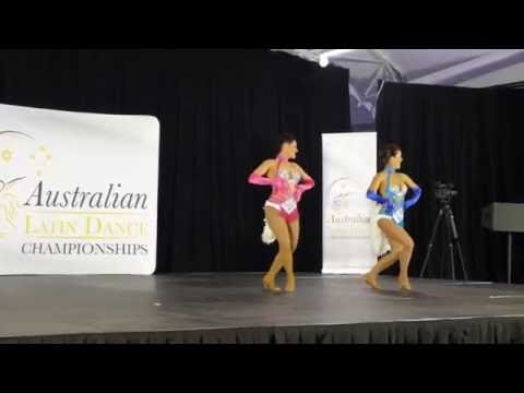 2016 Australian Latin Dance Championship - Pascale and Jo