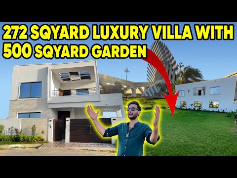 272 Sqyard Luxury Villa Corner With 500 Sqyard Garden || Precinct 6 || Bahria Town Karachi