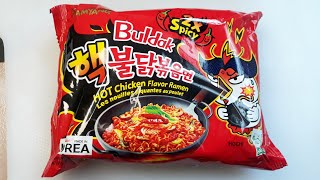 HOW TO COOK SAMYANG KOREAN 2× SUPER SPICY NOODLES | SPICY NOODLES RECIPE |