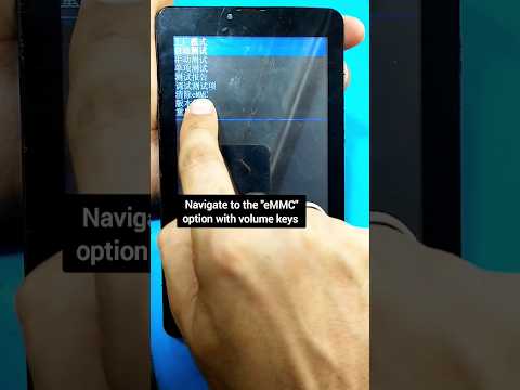 How To Remove Pattern | Hard Reset China Tablet  | #shorts
