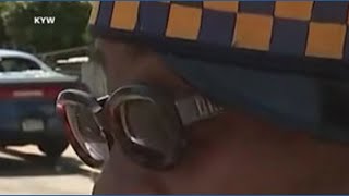 Crossing guard goes viral after witnessing car crash