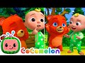 How To Play Peekaboo CoComelon Animal Time Learning With Animals Nursery Rhymes For Kids