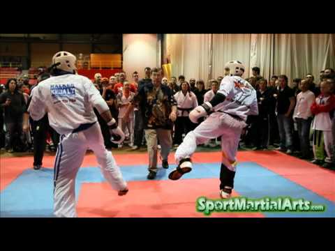 Samuel Gagnon v Zsolt Moradi - Men's Point Sparring - 2012 Quebec Open