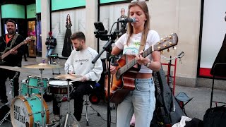 Michael Jackson (BILLIE JEAN) Brilliantly Performed by Zoe Clarke & Band on Grafton Street