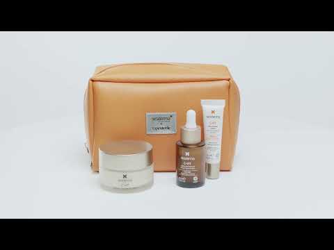 Sesderma C-VIT ZESTAW Krem nawilżający 50 ml + Serum liposomowe 30 ml + Krem pod oczy 15 ml + Kosmetyczka 1 szt - VIDEO
