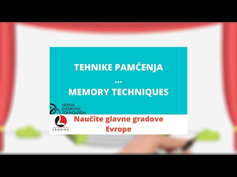 Kako brzo i lako naučiti glavne gradove Evrope