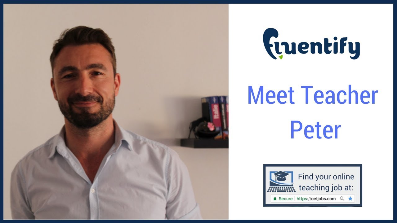 🎯 Meet Teacher Peter Fluentify 🎯