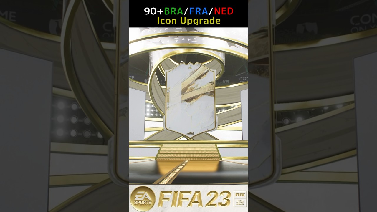 【FIFA23】90+ BRA/FRA/NED ICON PACKS アイコン確約 #shorts