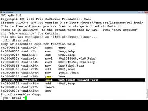 Format String Vulnerabilities Primer Part 4 Viewing the Stack