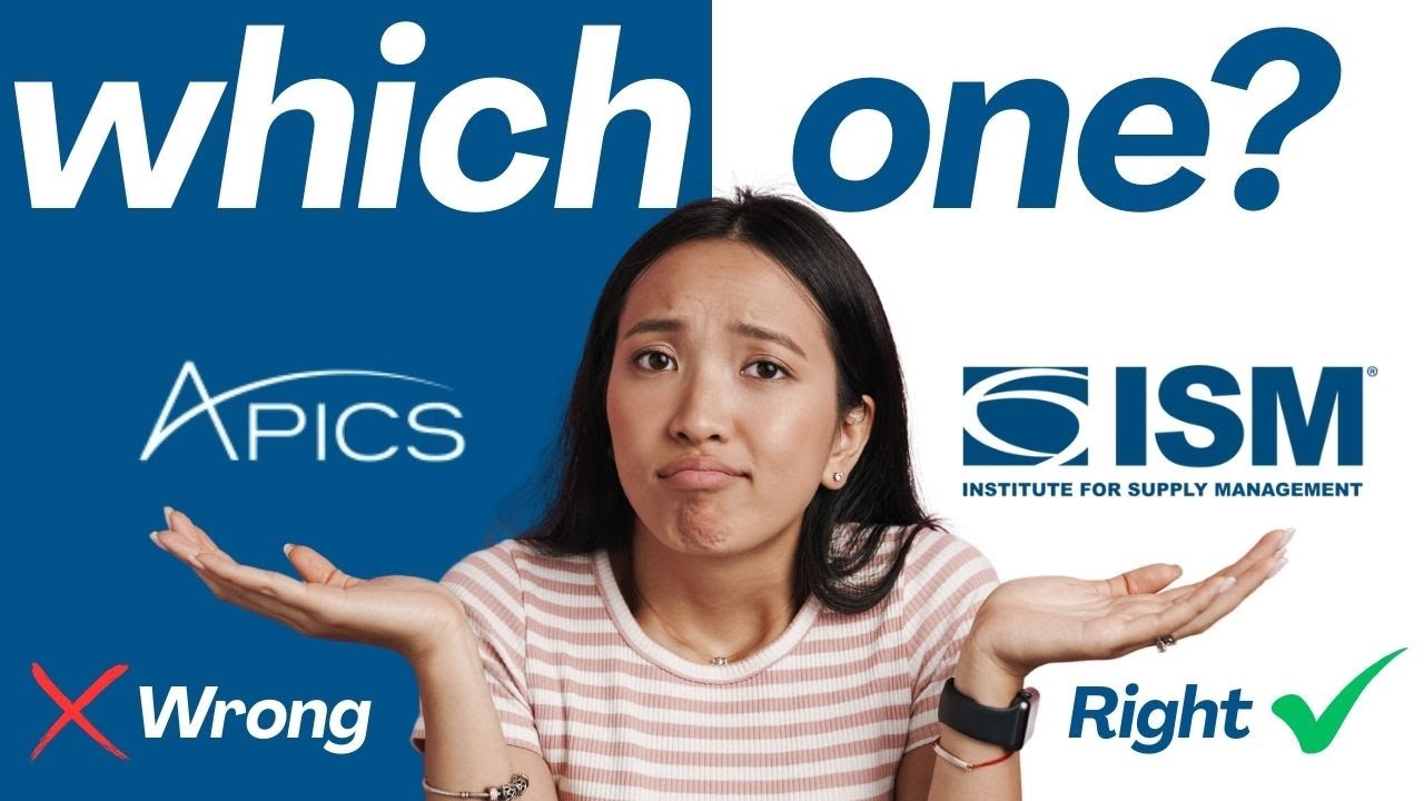 ASCM/APICS vs ISM Certification Which is Best | Supply Chain Certification CSCP/CLTD/CPIM/CPSM/CPSD