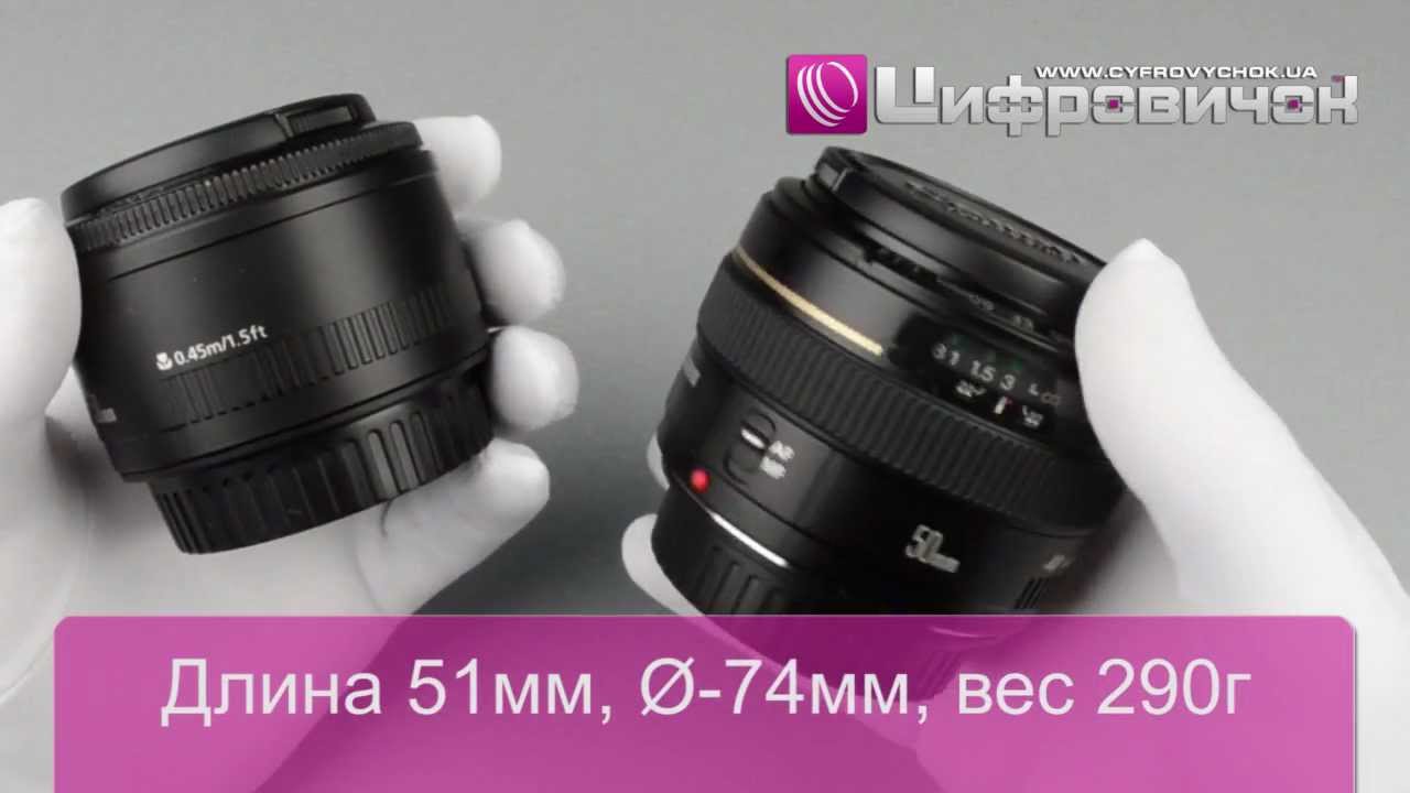 Canon EF 50mm f/1.8 II (архив)