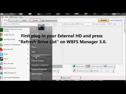 comment installer wbfs manager