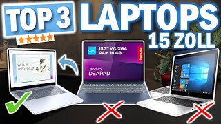 TOP 3 15-ZOLL LAPTOPS 2026 | Die besten 15-Zoll Laptops im Vergleich | 3 Preisklassen
