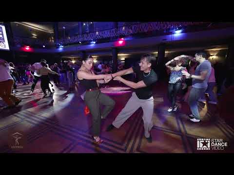 Fernando & Sophia ~ salsa social dancing @ Back 2 Mambo Prague
