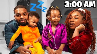 OUR CRAZY FAMILY NIGHT TIME ROUTINE!