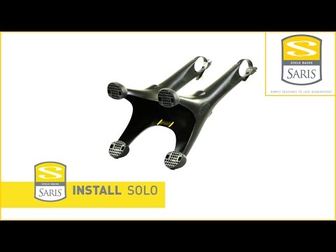 Saris Solo - How to fit - Rear mounted bike rack