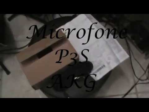 Microfone P3s AKG