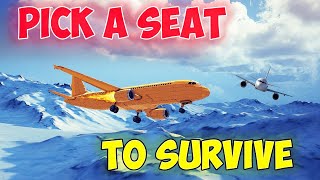 Pick a Seat to SURVIVE #5! Emergency Landing in Besiege | Plane Crash