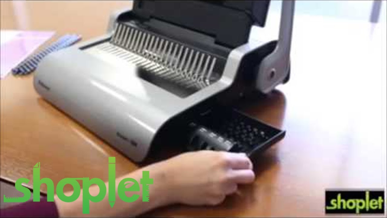 Fellowes Quasar Manual Wire Binding Machine w/ Starter Kit FEL5217401