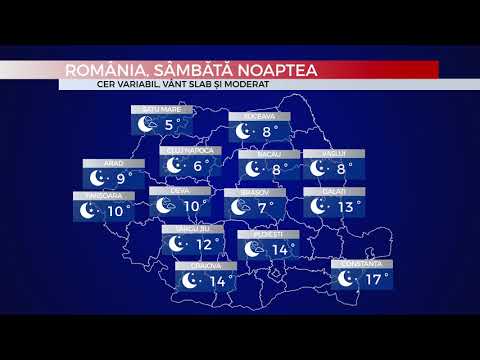 MEDIAFAX METEO 14 Septembrie - Scad temperaturile în nordul țării