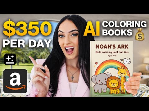AI Coloring Book Side Hustle — Step-by-Step Guide & Transcript